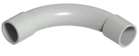 Curva p/ caño rigido PVC 3/4 Genrod