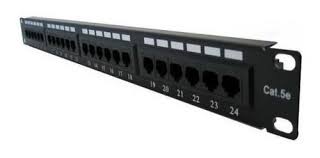 Patchera 24 puertos 6 Jack RJ 45 GLC