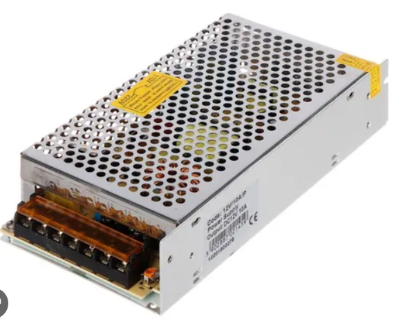 Fuente  12V 10A Metalica