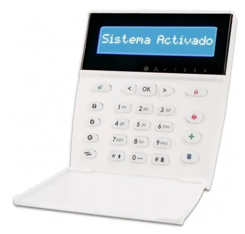 Teclado 732 LCD Garnet