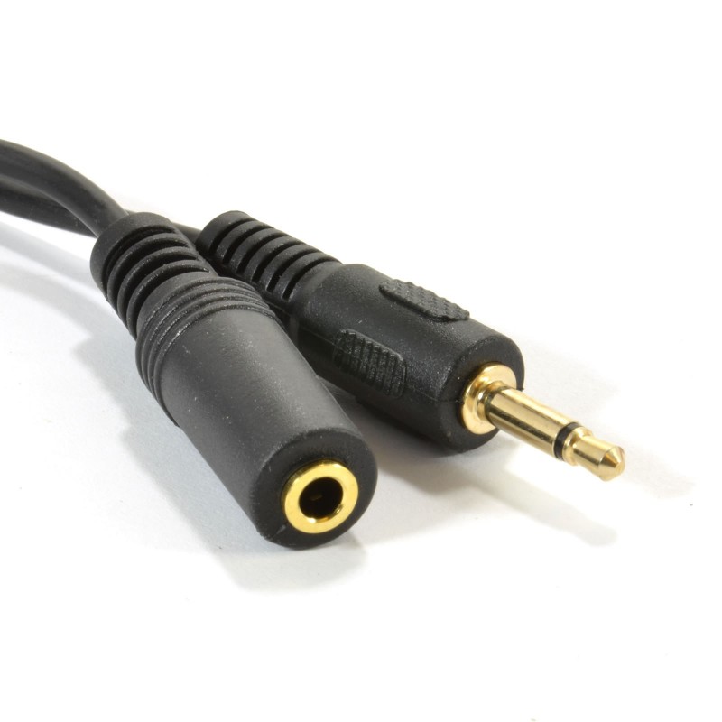 Cable PLUG 3,5mm a JACK 3,5mm 3mts