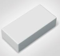Tapa Final 95x22mm blanca