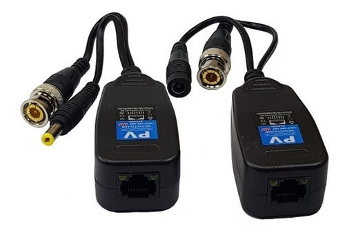 Balun RJ45 Pasivo con Alimentacion 5MP