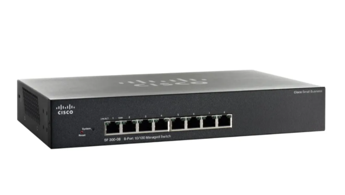 Switch desktop 8 puertos 10/100 SF110D-08 Cisco