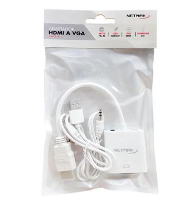 Adaptador HDMI a VGA NETMARK 