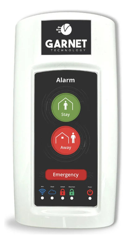 Panel Central Alarma Inalambrica Pc-200g Wifi Garnet 