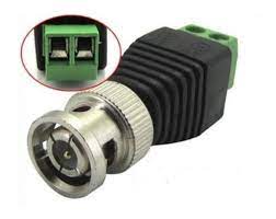 Conector BNC Macho - Bornera