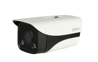 Cam. Dahua IP Bullet 4mpx IR40 PoE 3.6mm MicroSD Full Color