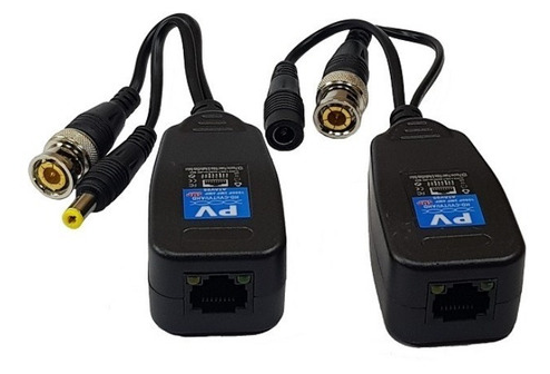 Balun Pasivo con alim 5MP RJ45