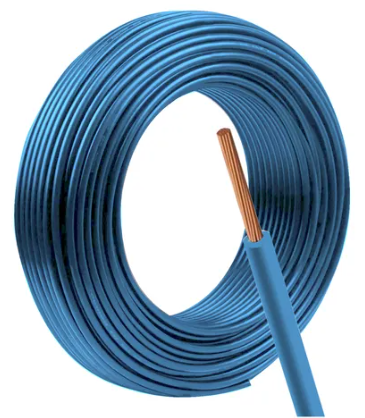 Cable Unipolar 6mm x mts Azul