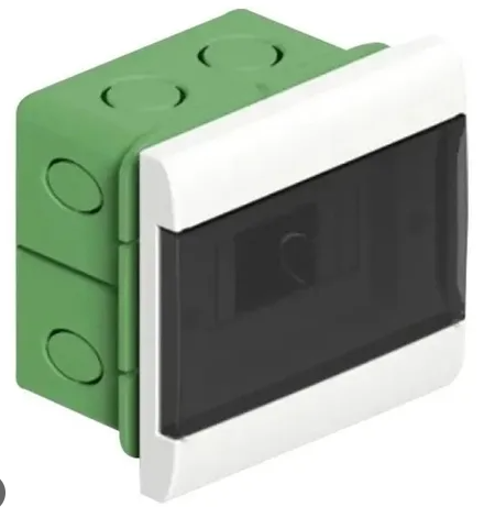 Caja plast. embutir 8 mod. Fume Schneider