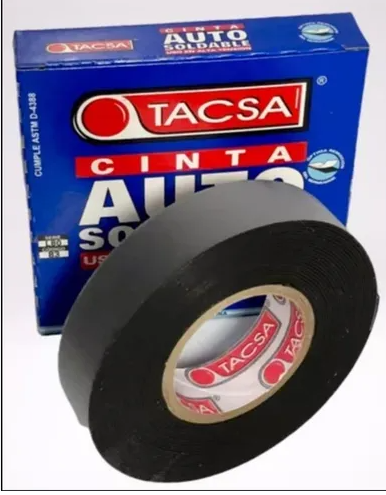 Cinta autovulanizante Tacsa 19x4,57x0,76mm