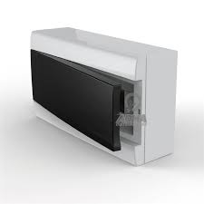 Caja Sobreponer 12 mod. Fume Genrod