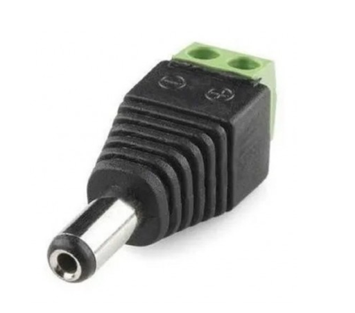 Plug alimentacion macho bornera