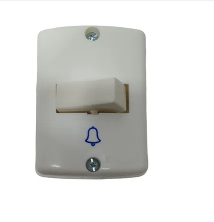 Pulsador exterior blanco Exultt