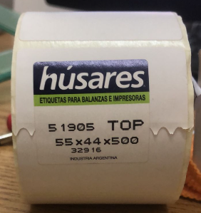 Rollo etiqueta termica 55x44mm x500