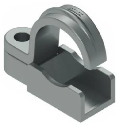 Abrazadera caño 3/4"