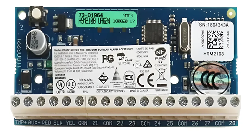 Expansor zonas cableadas p/ DSC PC1616