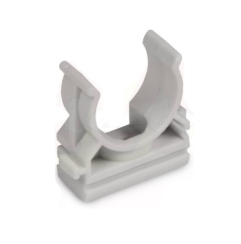 Grampa fijacion PVC 1 y 1/2 C clip Genrod 