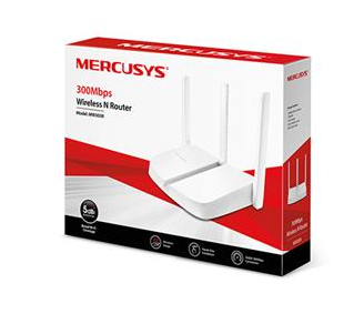 [MW305R] Router Mercucys MW305R 300MBPS  N 3 ANT 