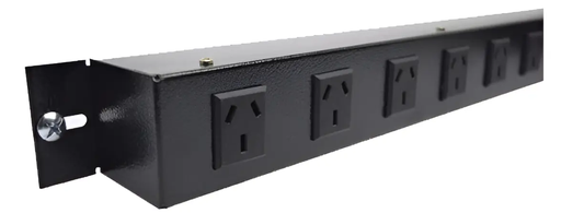 [R-1001] Canal de tension GLC horizontal 5 tomas rackeable