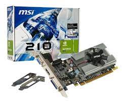 [GT210] Placa de video PCIe - GT 210 1gb DDR3 HDMI MSI