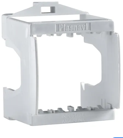 Adaptador P/Riel Din 2 Modulos Schneider