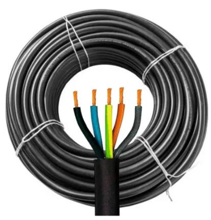 Cable TPR  5x1,50mm x mts