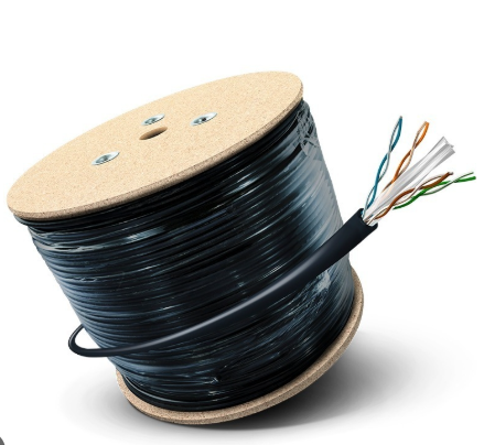 Cable UTP exterior Cat 6 AMP bobina x 305mts
