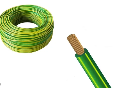Cable unipolar 1,5mm verde/amarillo Argenplas x mts