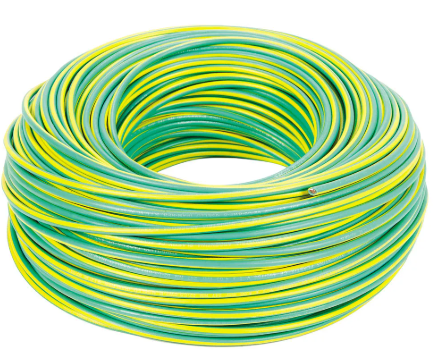 Cable unipolar 2,5mm verde/amarillo Argenplas x mts