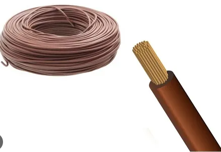 Cable unipolar 2,5mm marron Argenplas x mts