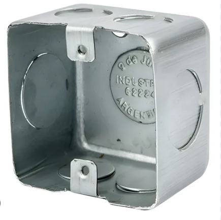 Caja Luz Chapa mignon embutir 5x5cm