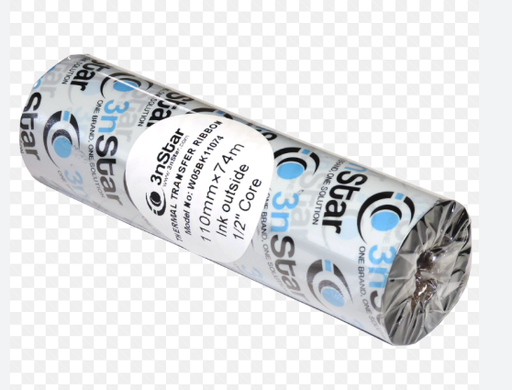 [3nStar-CONS-CERA110074001] Cinta transferencia termica cera 110mmx74mts 3nStar 